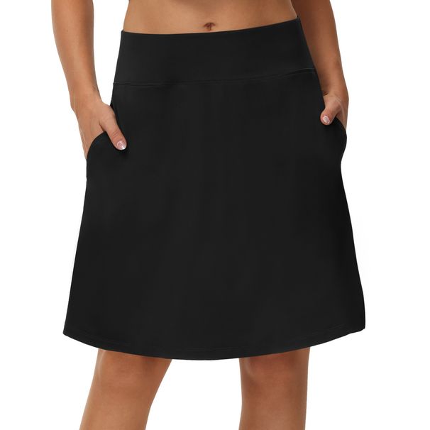 2023 European And American Best-selling Fashionable Versatile Two-in-one Yoga Fitness Anti-exposure Women's Mid-length_desvips.com