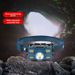 New Wave Sensor Strong Head-Mounted Portable Red Light Fishing Camping Night Running Outdoor Headlamp_desvips.com