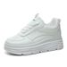Women's shoes small white shoes thick sole inside increase fashion casual shoes all match women's shoes_desvips.com