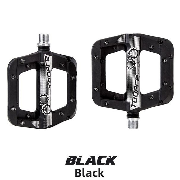 TOOPRE Bicycle Nylon Fiber Mountain Enlarged Anti-Slip Fixed Gear Road Bike Bearing Pedals_desvips.com
