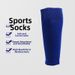 Men's Soccer Socks Long Sports Knee Pads Anti-Friction Shin Support Calf Support Player Version_desvips.com