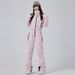 New One-Piece Suit For Women Winter Warm Slim Fit Windproof Waterproof Outdoor Snowboard Ski Gear_desvips.com