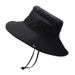 Unisex Hiking camping fishing hat Wide brimmed sun hat men's and women's fighting hat Hiking beach hat Outdoor visor hat_desvips.com