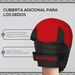 Manopla De Boxeo Paos Muay Thai MMA Curvadas Para Entrenamiento Karate Taekwondo Kickboxing Training Rojo_desvips.com