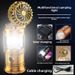 Solar Multi-function Camping Light Can Be Charged By Blowing Air, Camping Model Charging Emergency Flashlight Outdoor Light_desvips.com