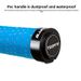 TOOPRE Mountain Bike Handlebar Grs PU Perforated Leather Colorful Non-Sl Breathable Aluminum Alloy Double Locking_desvips.com