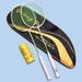 Ultralight Carbon Fiber Badminton Racket Set 2 Pack Adult Universal Recreational Training Rackets Sports Outdoor_desvips.com
