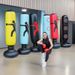 Kids Punching Bag Stand 1.6m Height Inflatable Boxing Pillar With Base Anti Fall Training Toy For Children_desvips.com