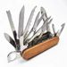 Pocket Multifunctional Folding Army Knives Military Survival Knife 30 Basic Functions_desvips.com