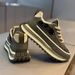 Unbeatable Quality Men's Autumn/winter 2024 New Item, Youth Sports Soft Soled Running Casual Height Increasing Black Dad Shoes_desvips.com