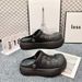 Summer New Mic Key Big Toe Clog Women, Thick-Soled Height-Increasing Closed-Toe Half-Slip Sandals, Outdoor Beach Lazy_desvips.com