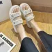 Free Shipping Women Fashion 2025 Sandals Summer New Flat Embroidery Casual Roman Designer Shoes Platform Sandal_desvips.com