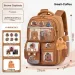 Capybara School Bag Waterproof Large Capacity Alleviate Burden Protecting Spine Widen Straps Backpack For Students Gift_desvips.com