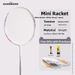 Lightweight All Carbon Fiber Badminton Racket 5U Advanced Training Single Racket Steel Cannon_desvips.com