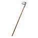Mens Outdoor Hiking Cane Anti-slip Wear-resistant Bamboo Walking Stick Mountain Climbing Staff Rubber Tipped Non Shock Absorbing_desvips.com