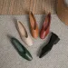Woman Spring Casual Square Toe Low Soft Soled Lolita Flats Ballerina Red Female Elegant French Retro Buckle Mary Janes_desvips.com