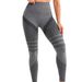 Seamless Knitted Peach Shaped High Waisted Yoga Pants That Flatter The Figure, Slim The Tummy, Breathable, Quick Drying, And Create Slimming Effect._desvips.com
