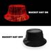 Colorful Glowing Fisherman Hat, A Must-have Fashion Item For Night Parties, An Eye-catching Magic Tool_desvips.com