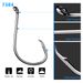 PRO BEROS Brand Fishing Gear High Carbon Steel Octopus With Barbed Fish Bulk Single Hooks 100 Pieces/Pack_desvips.com