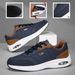 New Spring Autumn Waterproof Walking Non-Slip Cushioning Casual Leather Sports Men's Tennis Shoes_desvips.com