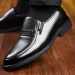 Mens Flat Shoes/5cm Dress Formal Leather Elevator Height Increase Shoes Mens Business Wedding Oxford Zapatos De Hombre_desvips.com