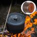 Outdoor Hanging Camping Large BBQ Soup Portable Cookware Set For Road Trips Picnic Non-Stick Pot_desvips.com