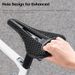3D Honeycomb Bike Saddle Breathable Hollow Pressure Relief Lightweight Seat For Road Mountain Bikes Long Distance_desvips.com