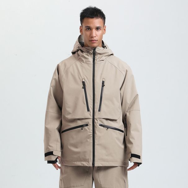 Men's Ski Winter Outdoor Sports Double Board Warm Breathable Waterproof Windproof Snowboard Jacket Women_desvips.com