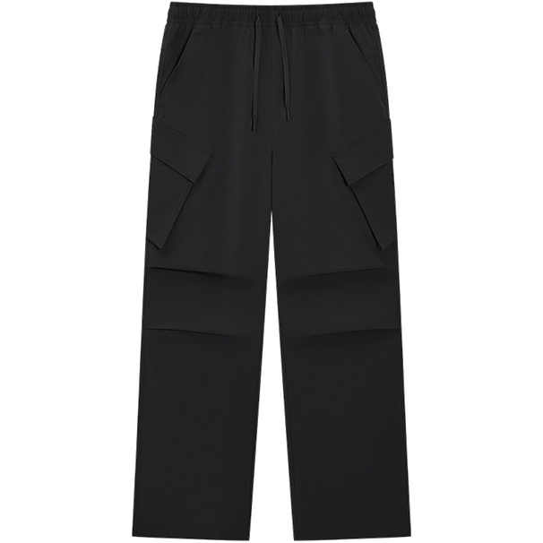 Xtep Paratrooper Pants 2026 Spring Men's Straight Quick-Drying Comfortable Soft Leg Open Cuff Drawstring 874129980150_desvips.com