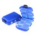 1pcs Mini Fishing Tackle Box 3-10 Compartments For Small Clear Plastic Waterproof Hooks Lures Baits Fishing Accessories_desvips.com
