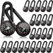 Kanayu Magnetic Keychain Small Pocket Mini Compass Survival Hiking For Adults Camping Backpacking Accessory_desvips.com