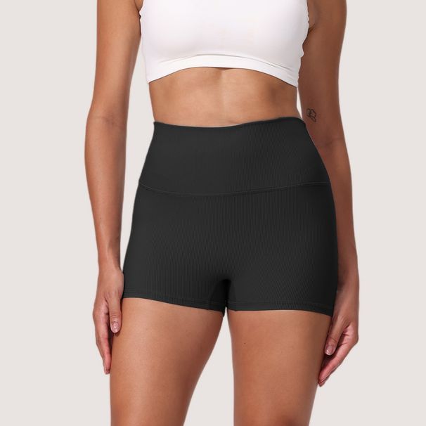 Summer Sports Training Fitness Thin No Embarrassment Line High Waist Seamless Butt Lifting Peach Hip Yoga Shorts_desvips.com