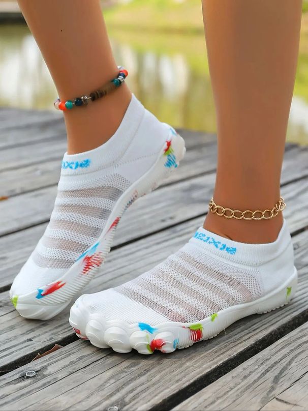Outdoor Five-Finger Barefoot Women's Beach Wading River Tracing Hiking Indoor Fitness Shoes 8251_desvips.com