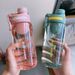 Large Capacity Sports Water Bottle For Men And Women, Aesthetic Summer Simple High Temperature Resistant Portable Cup_desvips.com