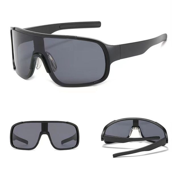 2024 New Outdoor Night Riding Glasses For Men Sports Road Bike Large Frame Windproof Goggles Transparent Sunglasses_desvips.com