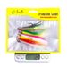 5PCS Fly Fishing Flies Streamer Bucktail Teasers Fishing Hook Fly Hooks Trout Salmon Bass Fly Fishing Lures Fishing Tackle Tools_desvips.com