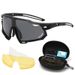 Large frame polarizing sunglasses set Color-changing glasses Men's sunglasses Women's Cycling glasses Outdoor_desvips.com