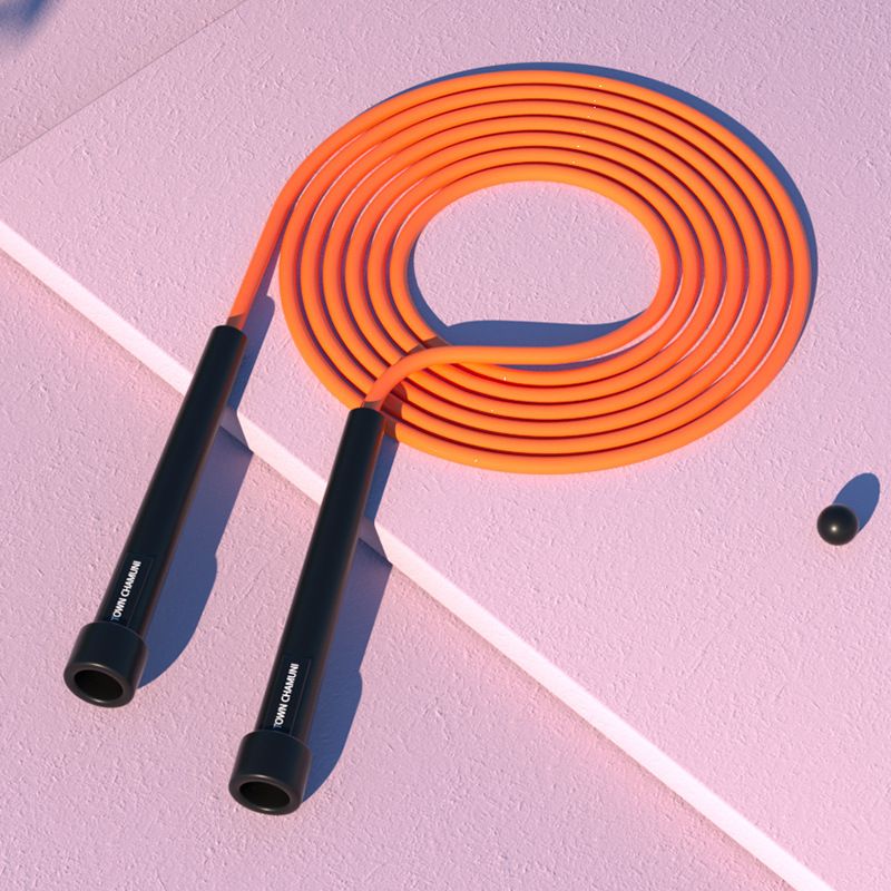 Racing, Skipping Rope, Adult Fitness, Middle Entrance Children's And High School Student Training Competition Exam, PVC_desvips.com