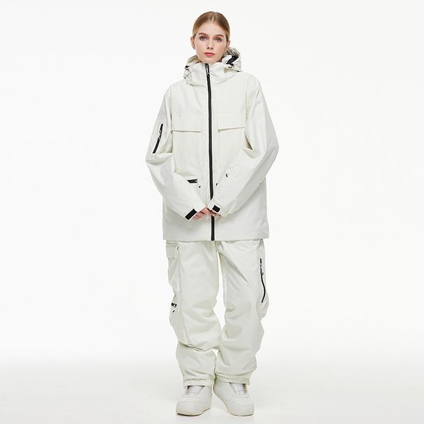 Koosspeak Men's And Women's Ski Suit Sets For The 24-25 Season. Outdoor Windproof, Waterproof, And Warm Snowboard Jackets._desvips.com