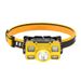 New Wave Sensor Strong Head-Mounted Portable Red Light Fishing Camping Night Running Outdoor Headlamp_desvips.com
