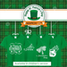 Ireland St. Patrick's T-shirt With Short Sleeves And A Four-leaf Clover Design For ChildrenPatrick's Day Apparel_desvips.com