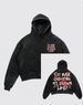Zipper Hoodie Cool Internet Celebrity Hooded Cardigan Small Bell Letter New Print Jacket Top_desvips.com