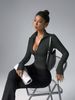 KOOSSOASISWomen's Fitness Yoga Wear, Sportswear, Quick-drying Casual Sports Yoga Jacket, Women's Autumn Top_desvips.com