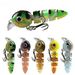 1Pcs 5.5cm/4g Multi Jointed Swimbait Fishing Lures Crankbait Lifelike Hard Fish Baits Small Fishing Lure Set Wobblers Tackle_desvips.com