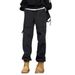 001 Fleece-Lined Cargo Outdoor Hiking American Style Men's Autumn Winter Small Size Waterproof Windproof Youth Sofhell_desvips.com