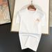 Spring Trendy Brand Round Neck Embroidered Loose Short T-Shirt Pure Cotton Summer New Half Sleeve Top Internet Celebrity_desvips.com