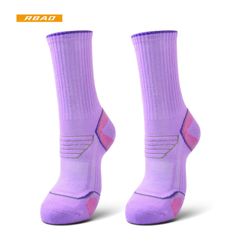 Summer And Autumn Sports Socks Hiking Camping Sweat Wicking High Tube Towel Socks Running Socks Outdoor Hiking Socks Mountaineering Socks_desvips.com