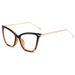 3288 Cat Eye Metal Anti Blue Glasses, Fashionable Flat Light Frame, Trendy For Men And Women_desvips.com