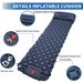 Outdoor Camping Inflatable Mattress Ultralight Air Mat With Built-in Pump Hiking Sleeping Pad Pillow_desvips.com