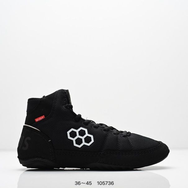 Men's Wrestling Children's Fitness Professional Training Fighting Boots Boxing Shoes Rubber Sneakers_desvips.com